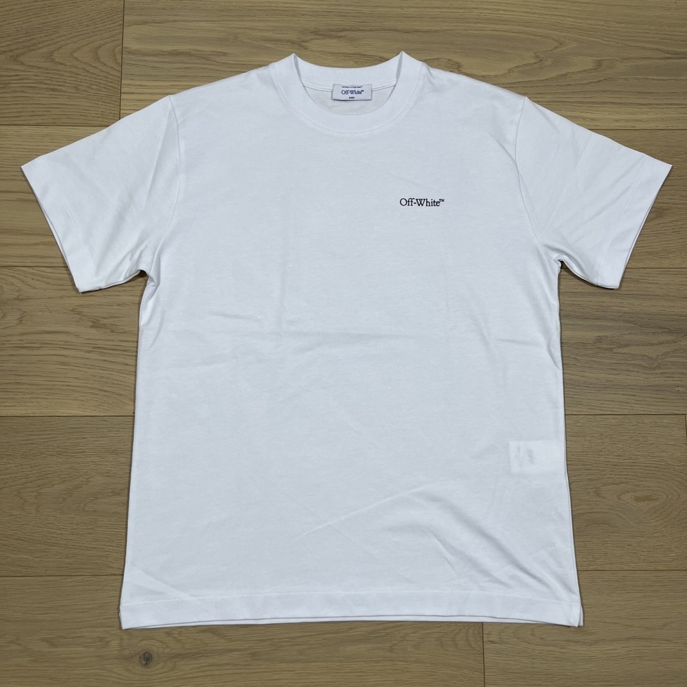 OFF-White Logo Printed Crewneck T-shirt